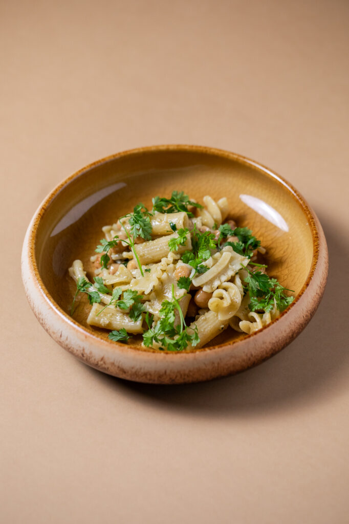 Piatto Mancini Pasta Mista - Ceci e vongole
