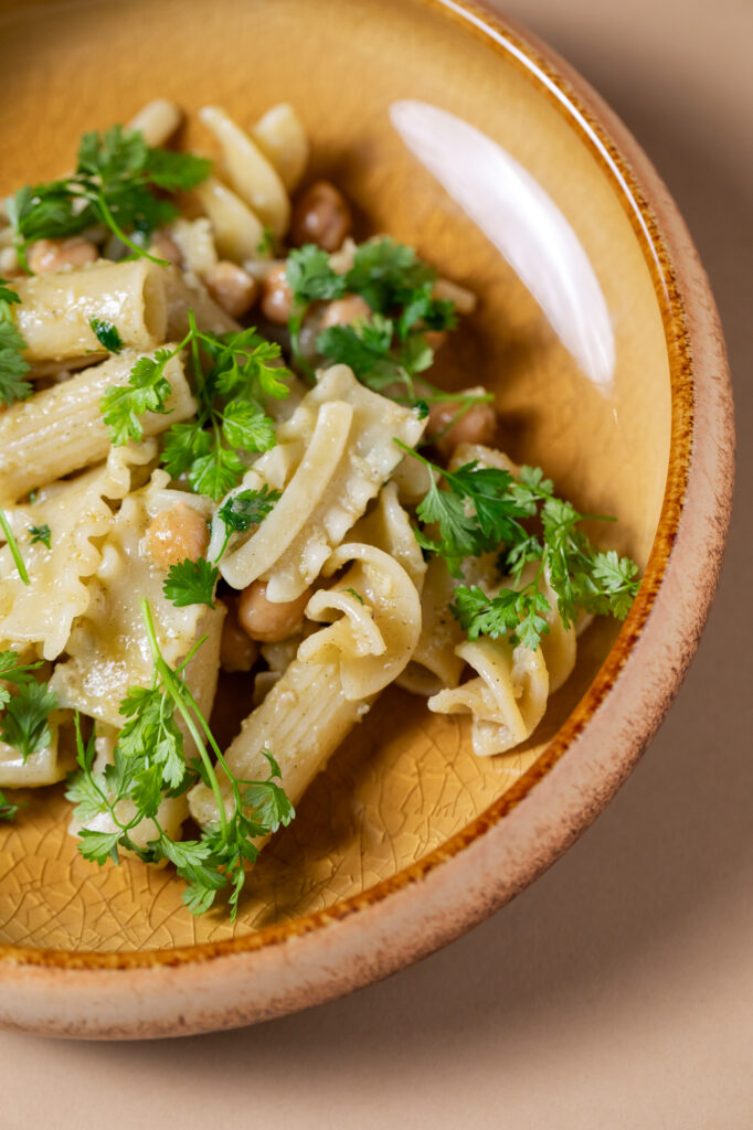 Piatto Mancini Pasta Mista - Ceci e vongole